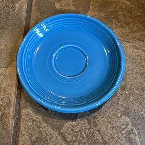 Fiestaware Peacock Saucers 6” Fiesta